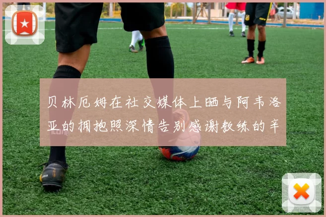 贝林厄姆在社交媒体上晒与阿韦洛亚的拥抱照深情告别感谢教练的辛勤付出